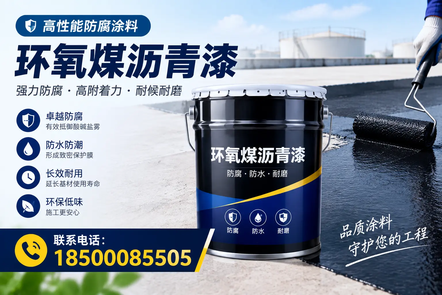 环氧煤沥青漆与水性涂料的比较,适合赤峰的选择